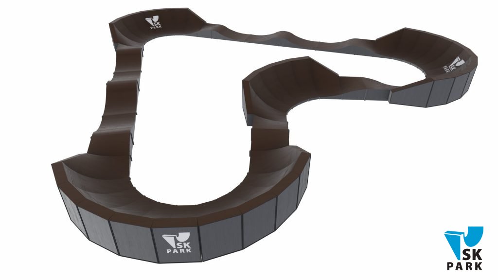 Проект спортивного кластера для молодежи Concept SK–08