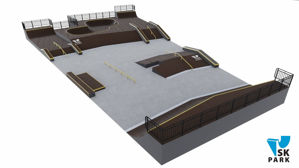 Проект спортивного кластера для молодежи Concept SK–08
