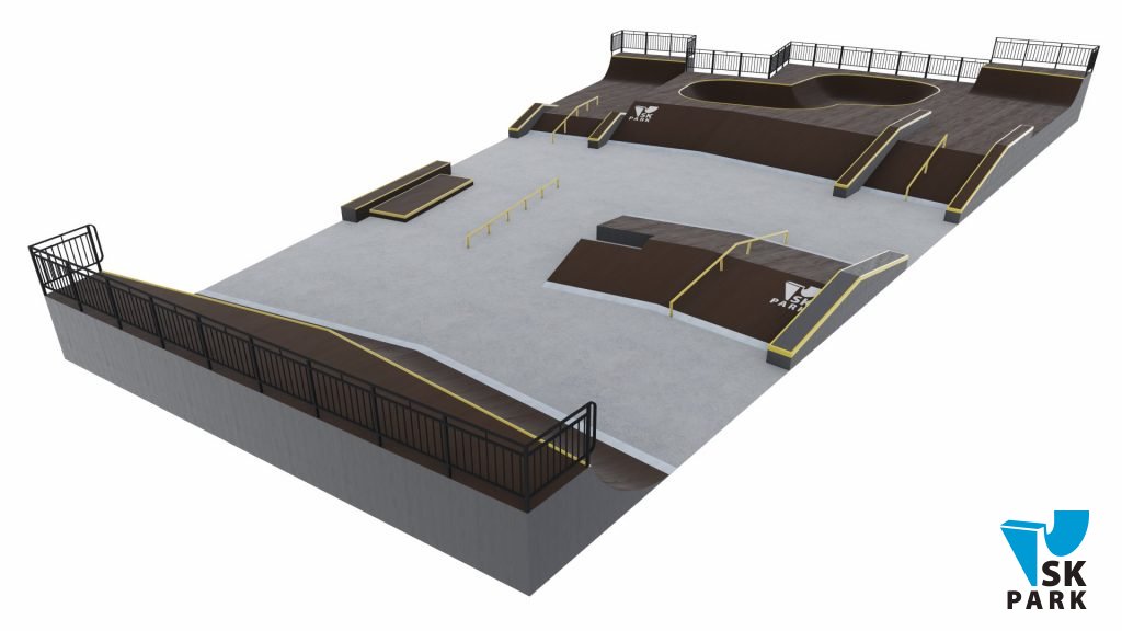 Проект спортивного кластера для молодежи Concept SK–08