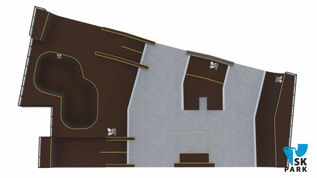 Проект спортивного кластера для молодежи Concept SK–08