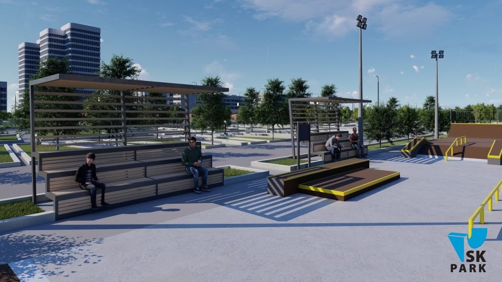 Проект спортивного кластера для молодежи Concept SK–08