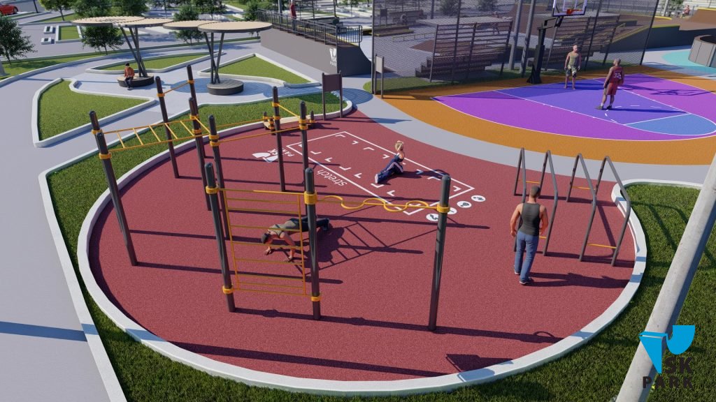 Проект спортивного кластера для молодежи Concept SK–08