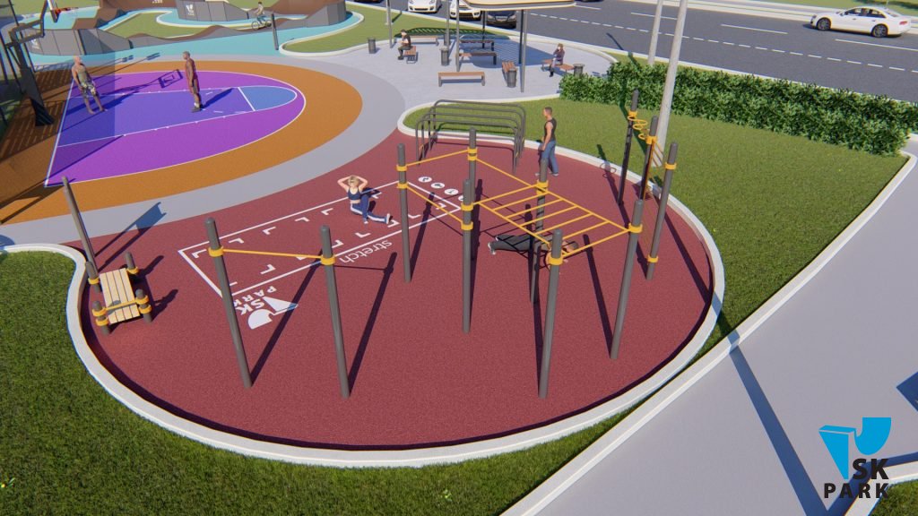 Проект спортивного кластера для молодежи Concept SK–08