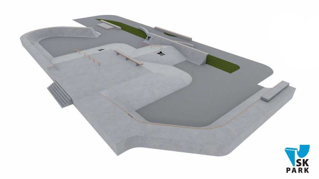 Проект спортивного кластера для молодежи Concept SK-07