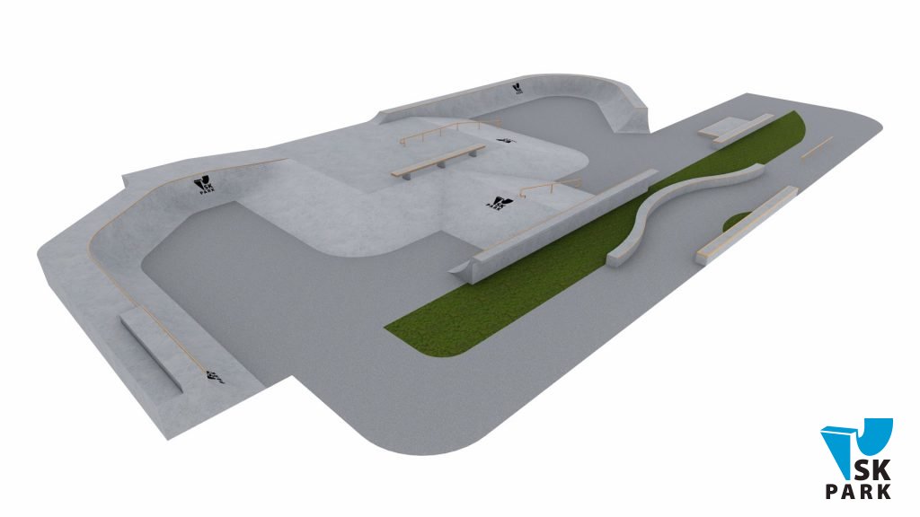 Проект спортивного кластера для молодежи Concept SK-07