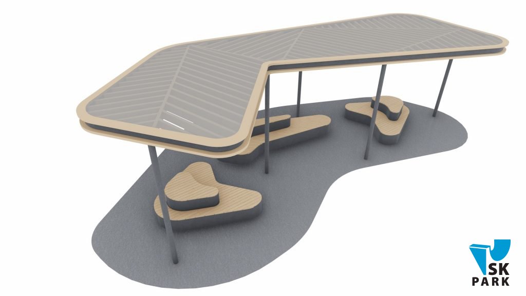 Проект спортивного кластера для молодежи Concept SK-07