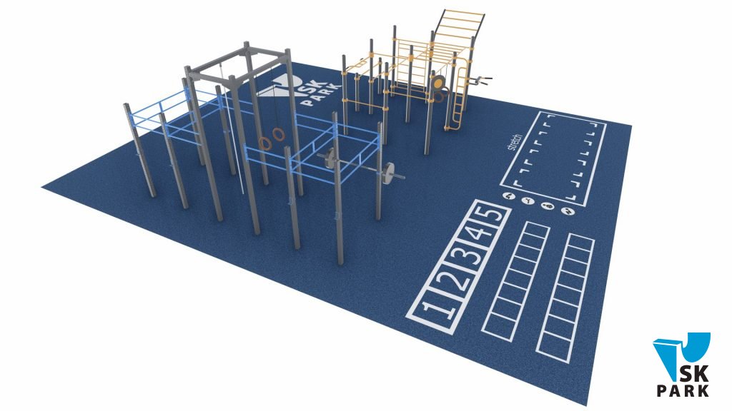 Проект спортивного кластера для молодежи Concept SK-07