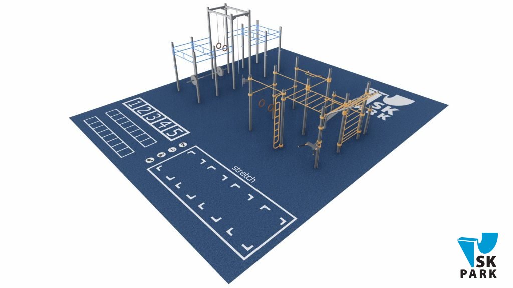 Проект спортивного кластера для молодежи Concept SK-07