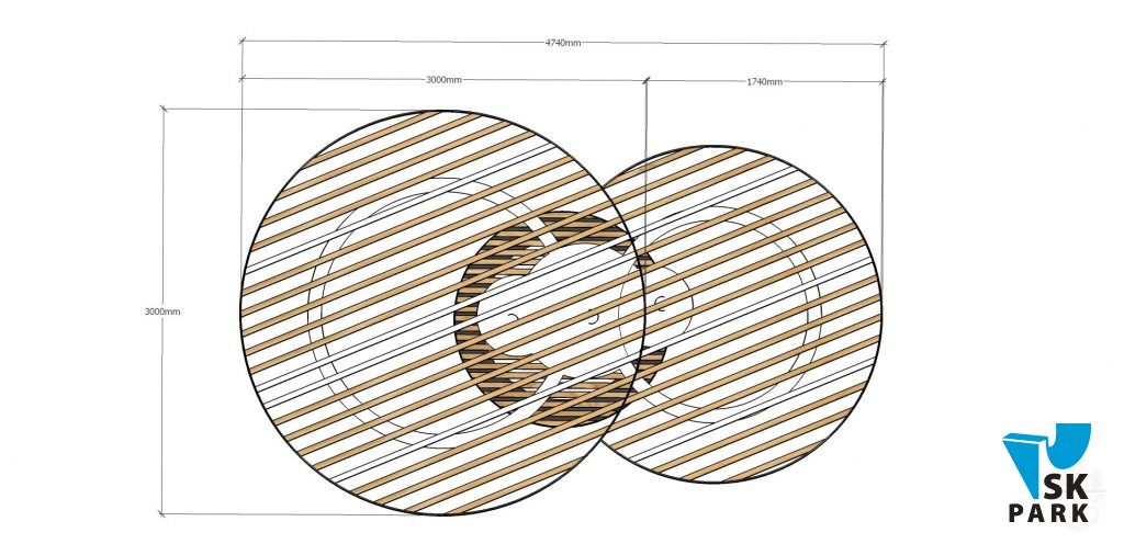 Проект спортивного кластера для молодежи Concept SK-07