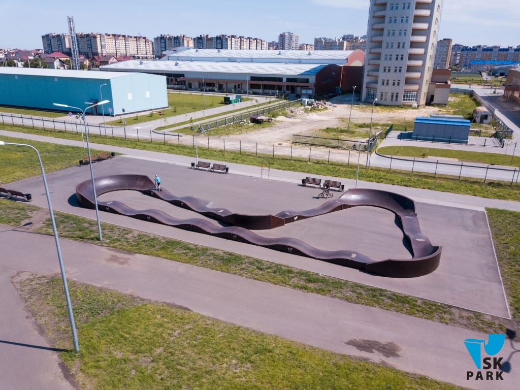 Модульный памп трек в г. Тамбове