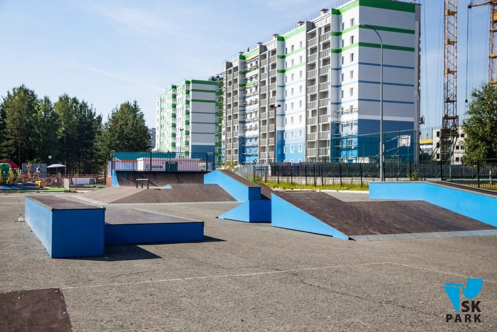 Скейт парк в Нягани, Югра / Skatepark in Nyagan