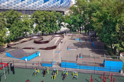 Фото Скейт парк в Москве, ВТБ арена | Skate park in Moscow, VTB arena
