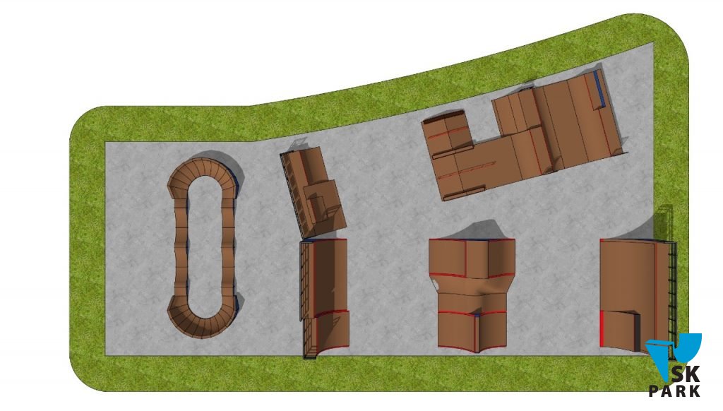 Монтаж скейт парка в г.Саки