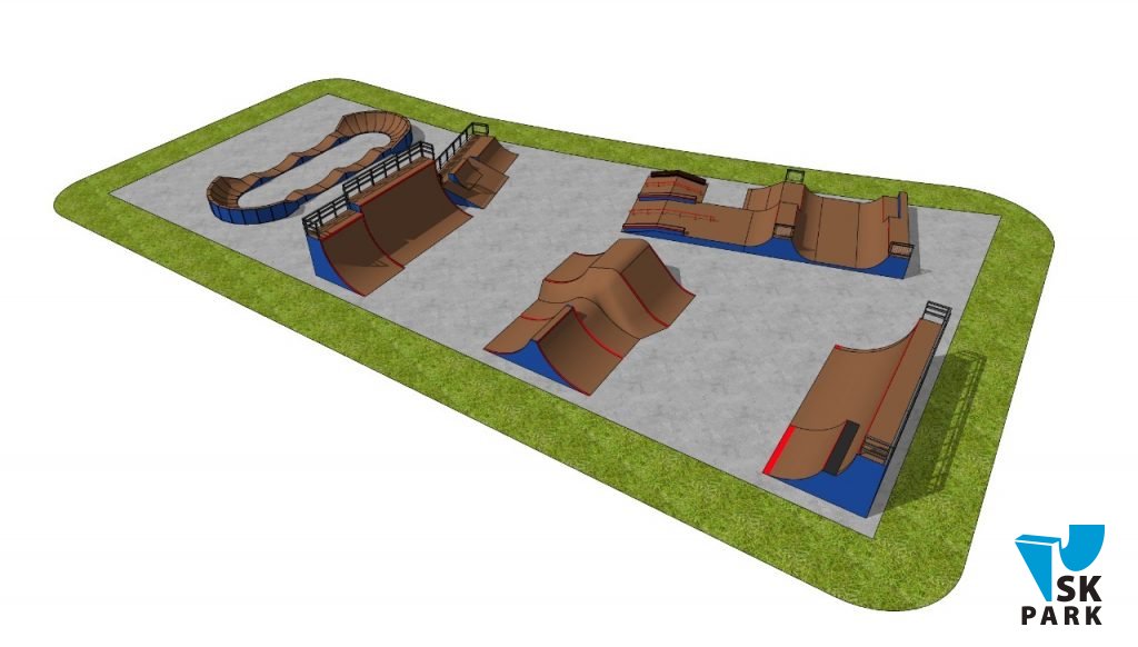 Монтаж скейт парка в г.Саки
