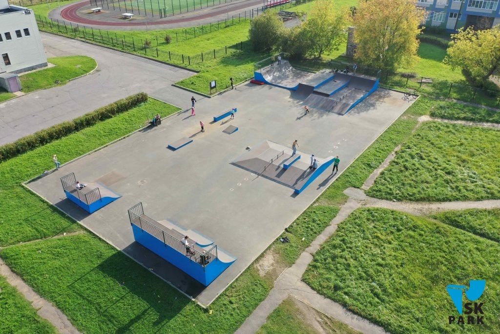 Скейт парк в г.Волхов