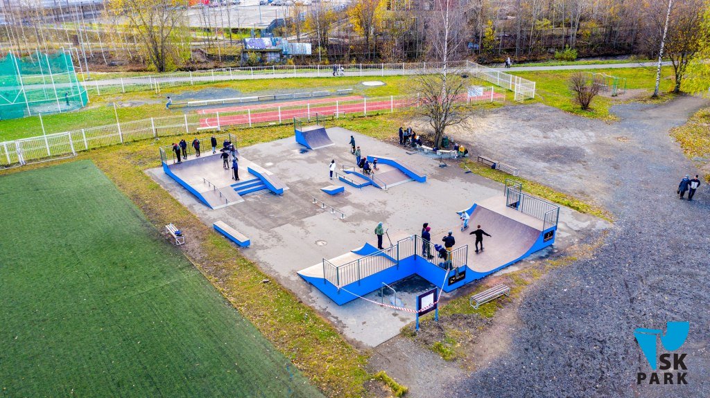 Универсальный скейтпарк в г. Петрозаводск