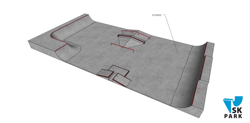 Компания SK PARK выиграла тендер на строительство бетонного скейт-парка в г. Ржев
