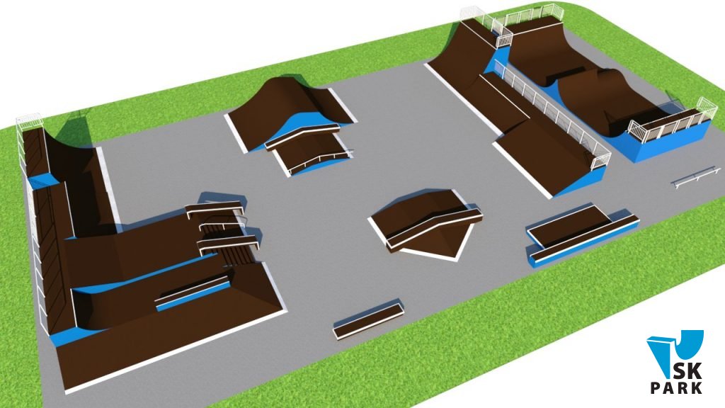Компания SK PARK приступила к производству скейт-парка в г. Байконур (Казахстан)