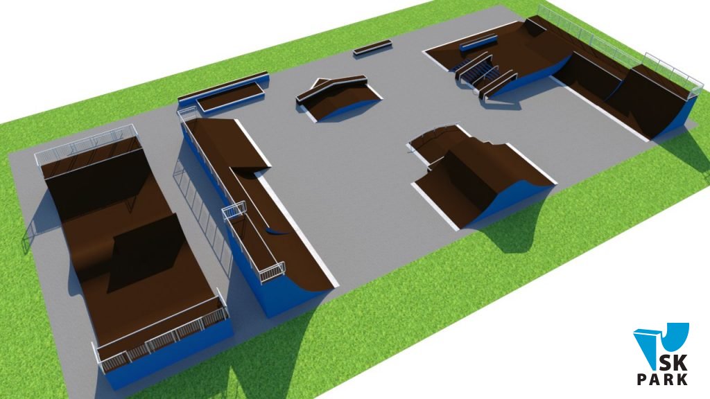 Компания SK PARK приступила к производству скейт-парка в г. Байконур (Казахстан)