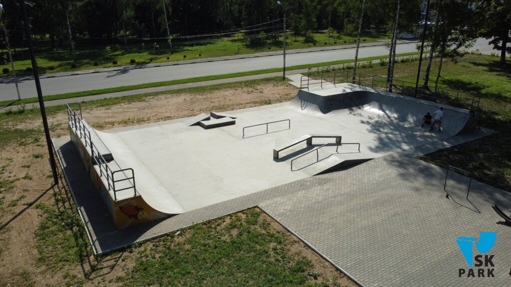 Бетонный скейт парк в г. Ржев