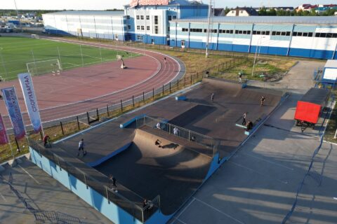 Фото Скейт-парк в г.Тарко-Сале