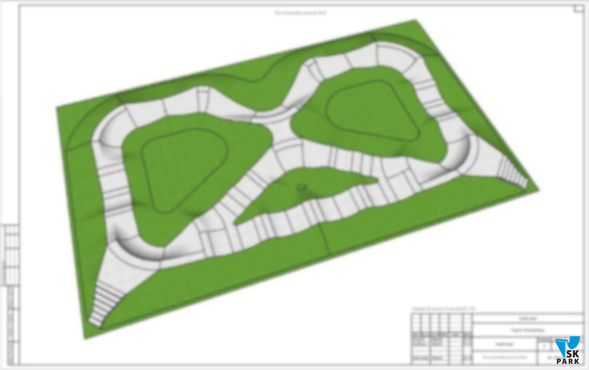 Проектирование скейт-парка в Кокшетау
